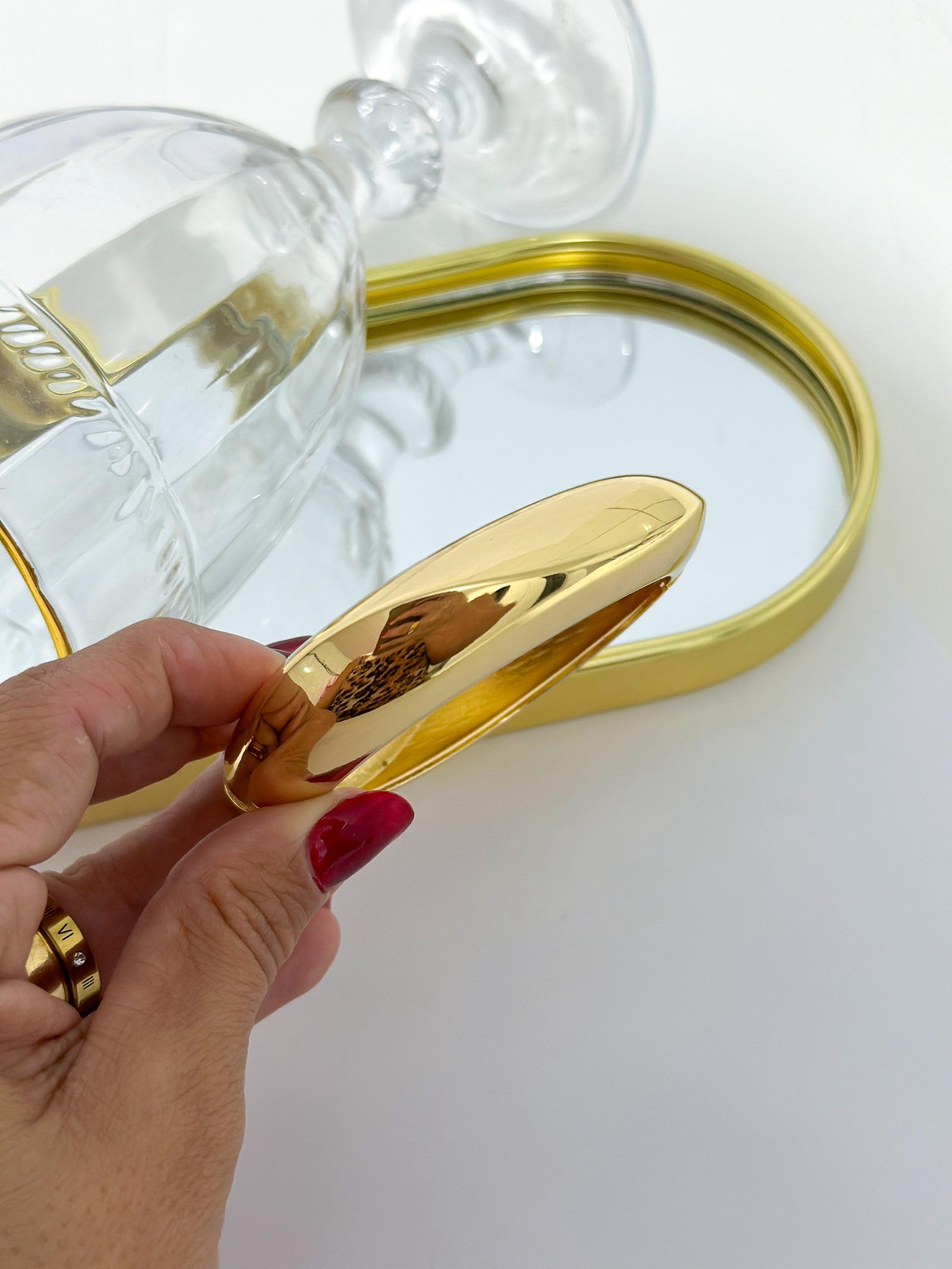 Bracelete Folheado Robusto Redondo 